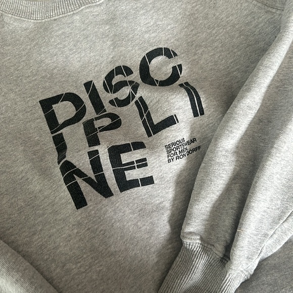 Ron Dorff Mens Discipline Organic Cotton Crew Size Small - Picture 2 of 6